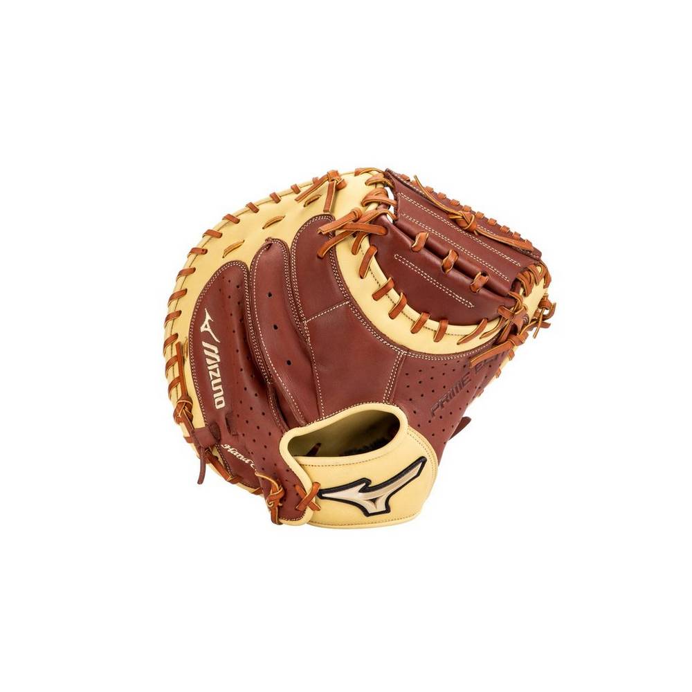 Mizuno Prime Elite 33.5" Férfi Catchers Mitt Barna ZCB143825